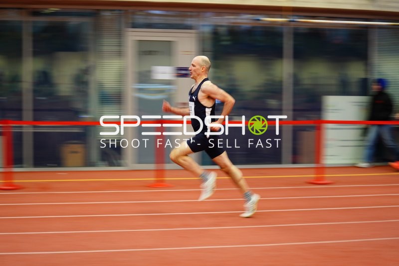 Athlet sprintet in München