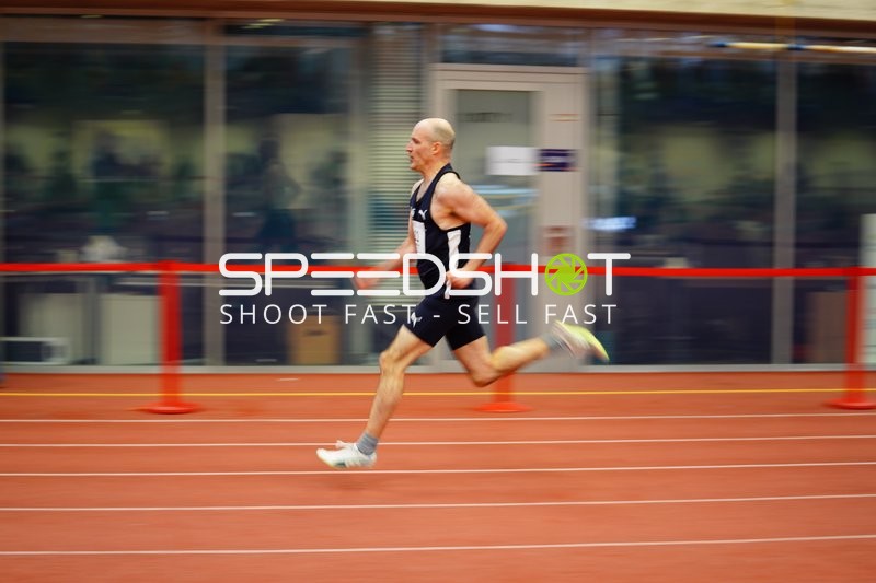 Athlet sprintet in München