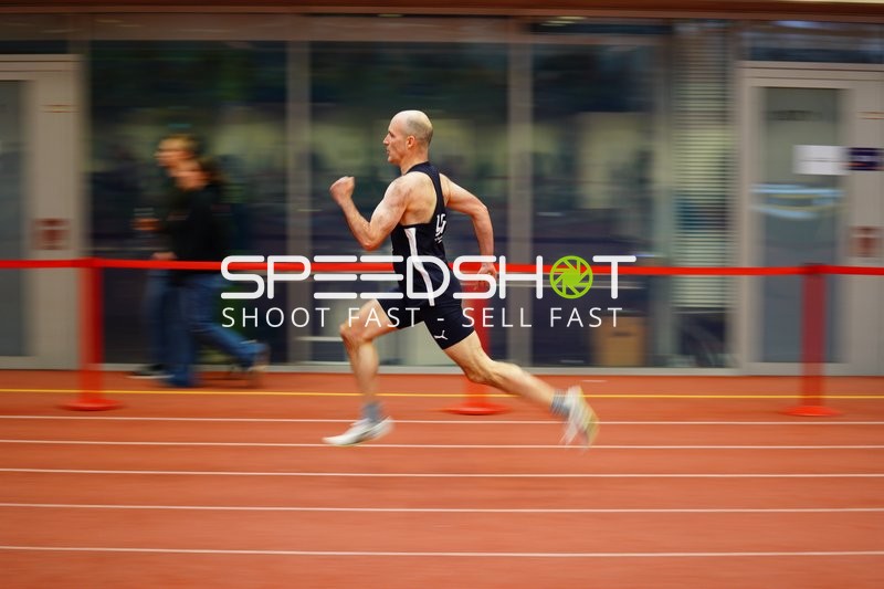 Athlet sprintet in München