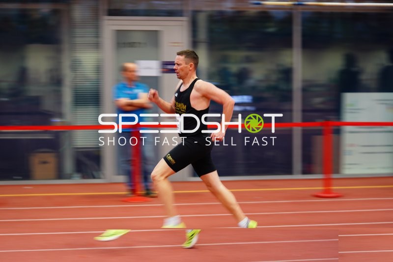 Athlet sprintet in München