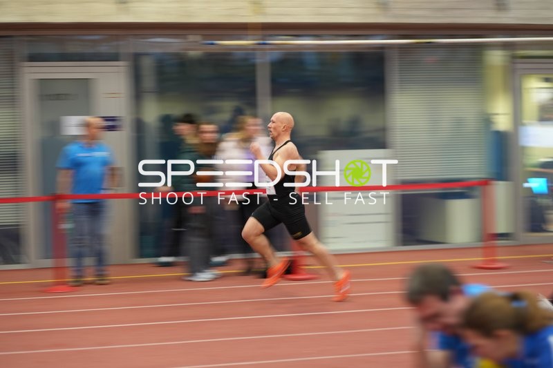 Athlet sprintet in München