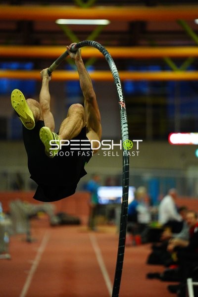 Stabhochsprung in Aktion