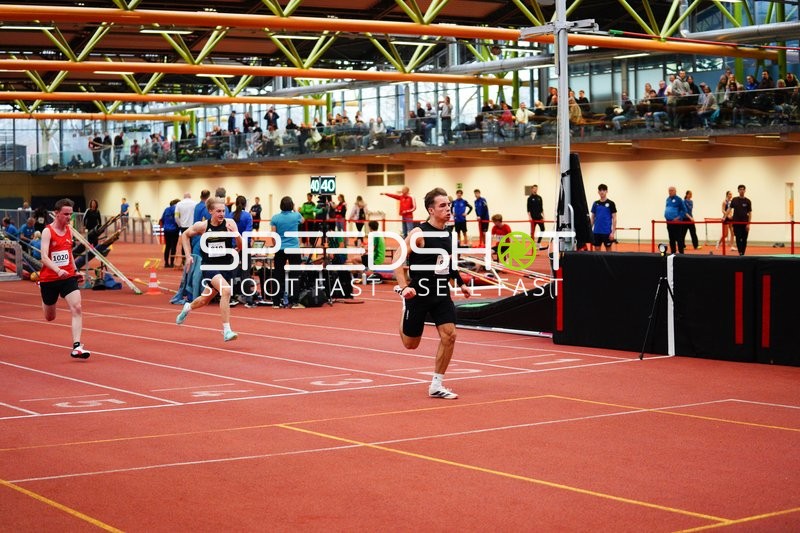 Sprint auf der Ziellinie in München