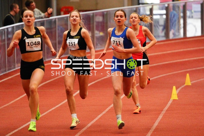 Athletinnen laufen in München