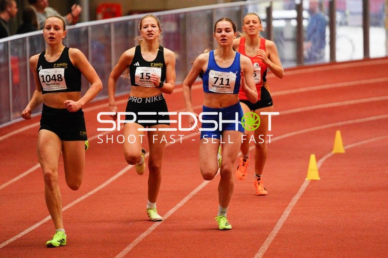 Athletinnen laufen in München