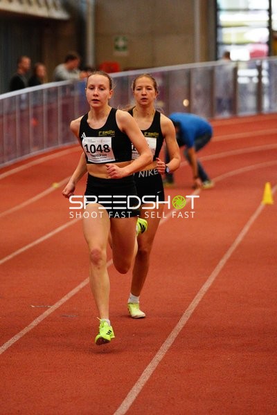 Läuferinnen in Aktion