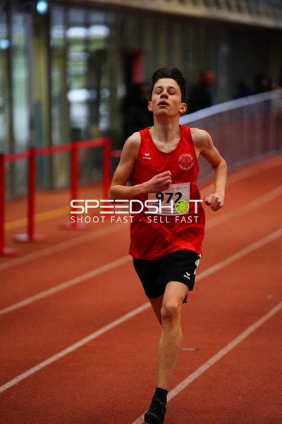 Athlet mit Startnummer 972 in Aktion