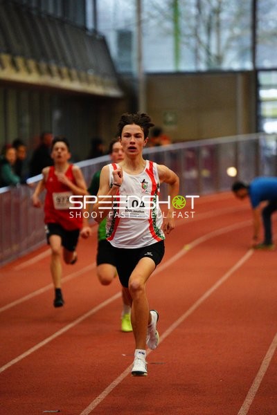 Sprint mit Startnummer 104