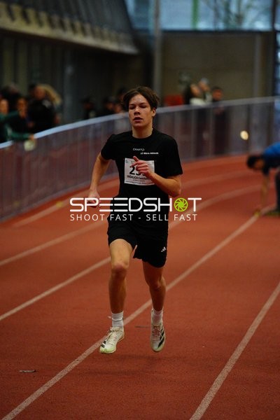 Athlet läuft in München