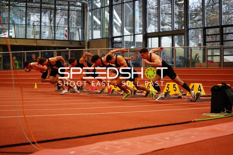 Sprintstart bei Südbayerischer Meisterschaft