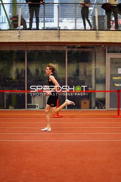 Athlet läuft in München