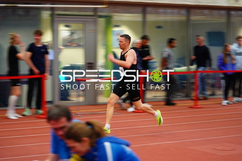 Athlet sprintet in München