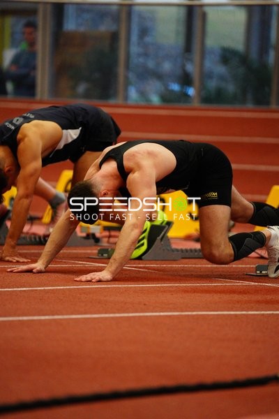 Sprintstart bei Südbayrischer Meisterschaft