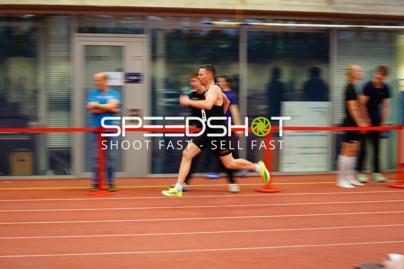 Athlet sprintet in München