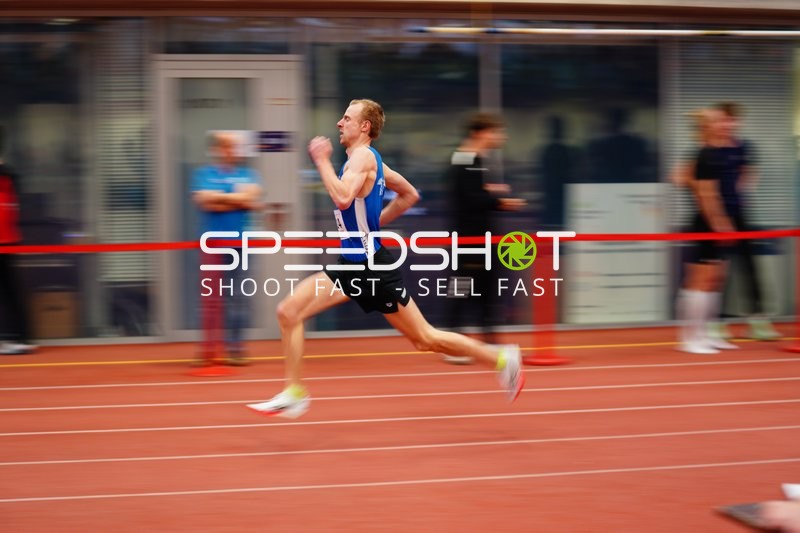 Athlet sprintet in München