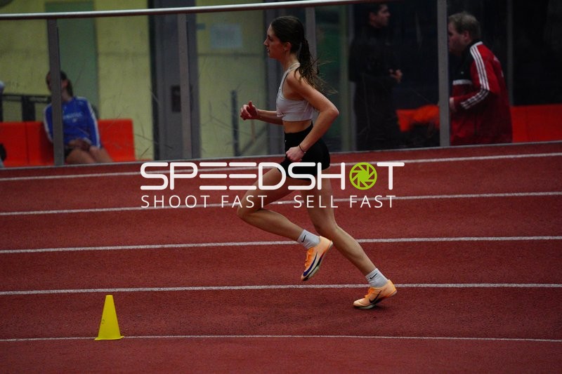 Athletin läuft in München