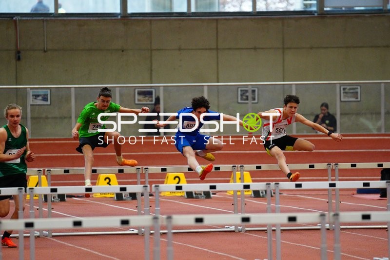 Hürdenlauf bei Südbayrischer Meisterschaft