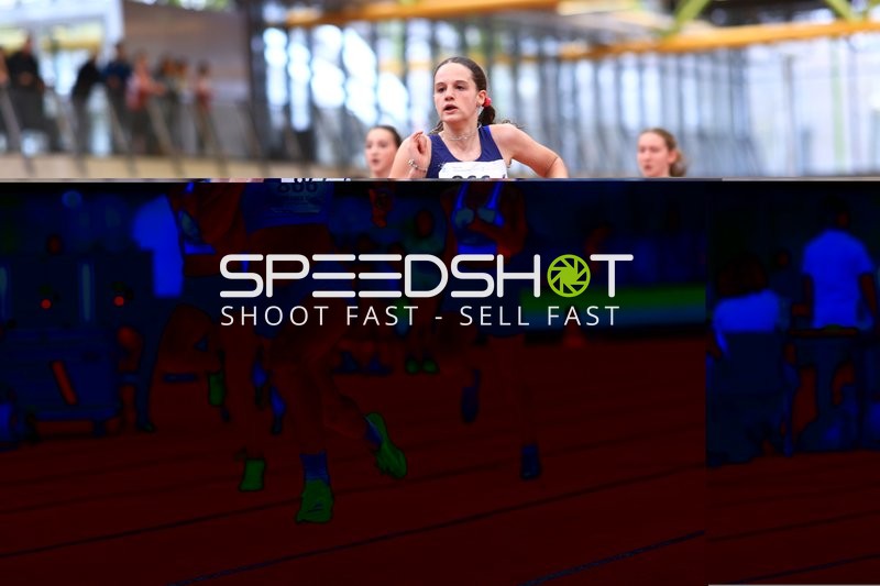 Athletin läuft in München