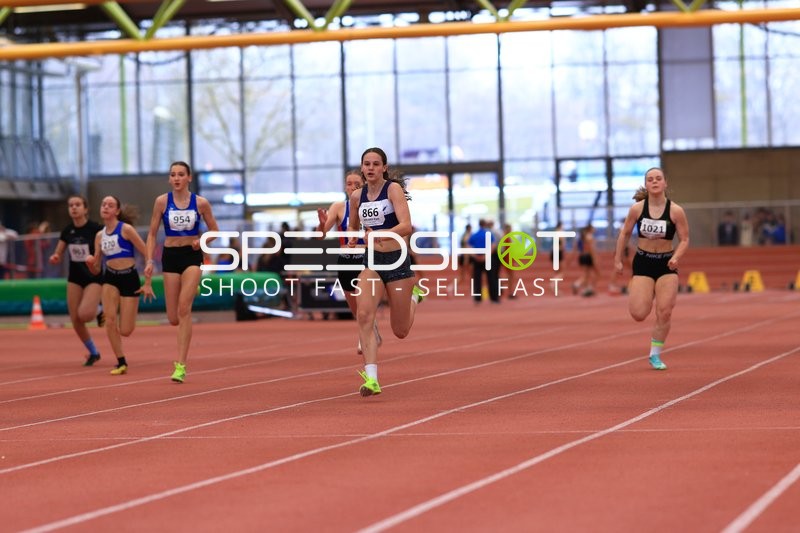 Sprint in der Werner-von-Linde-Halle