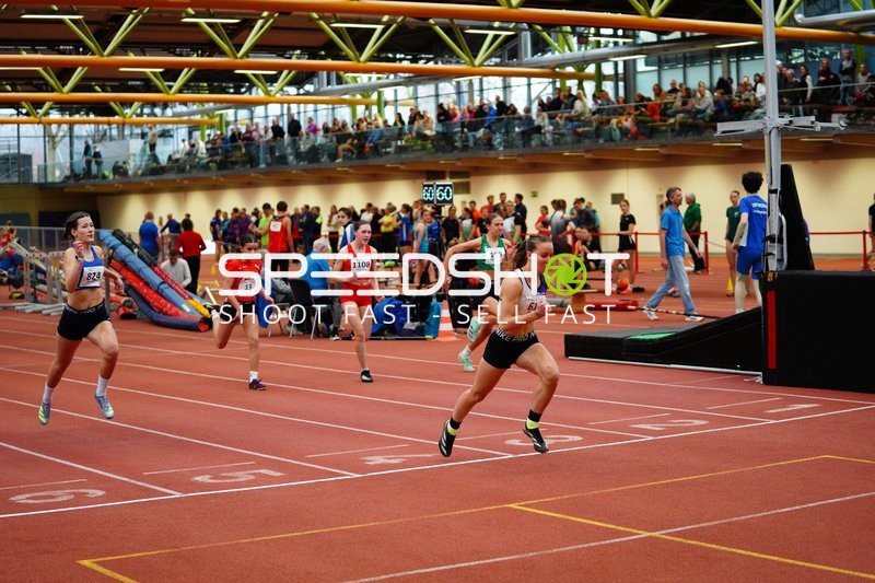 Sprint auf der Zielgeraden in München