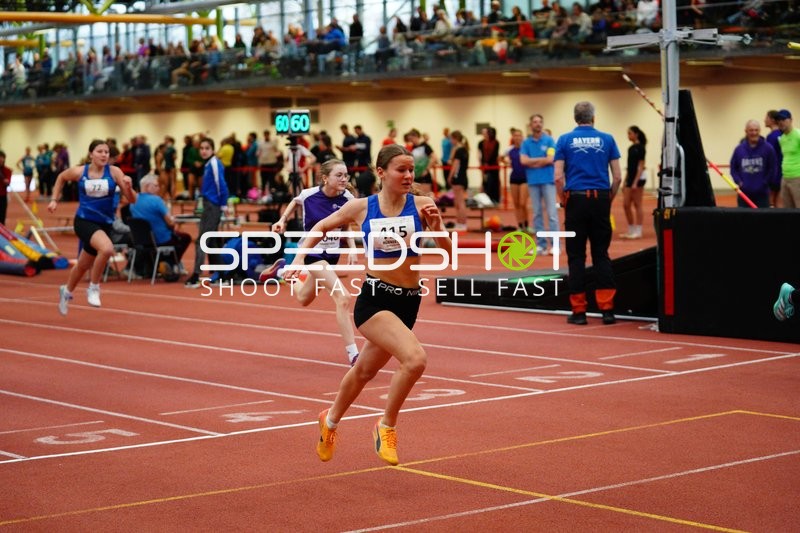Sprint in der Werner-von-Linde-Halle