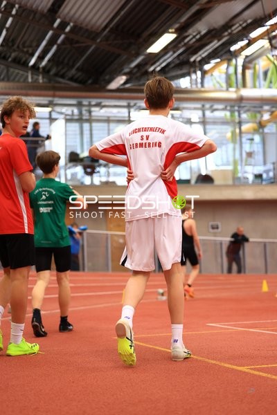 Athleten bereiten sich vor