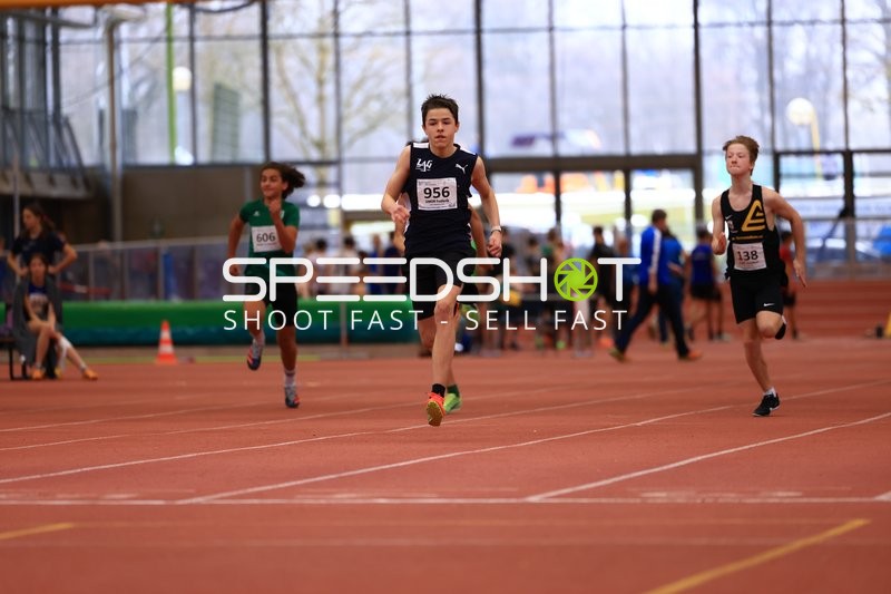 Sprint in der Werner-von-Linde-Halle