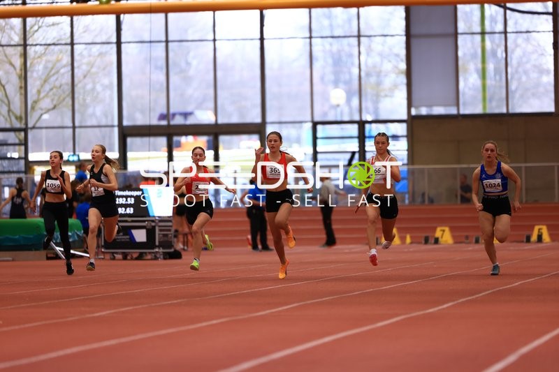Sprint in der Werner-von-Linde-Halle