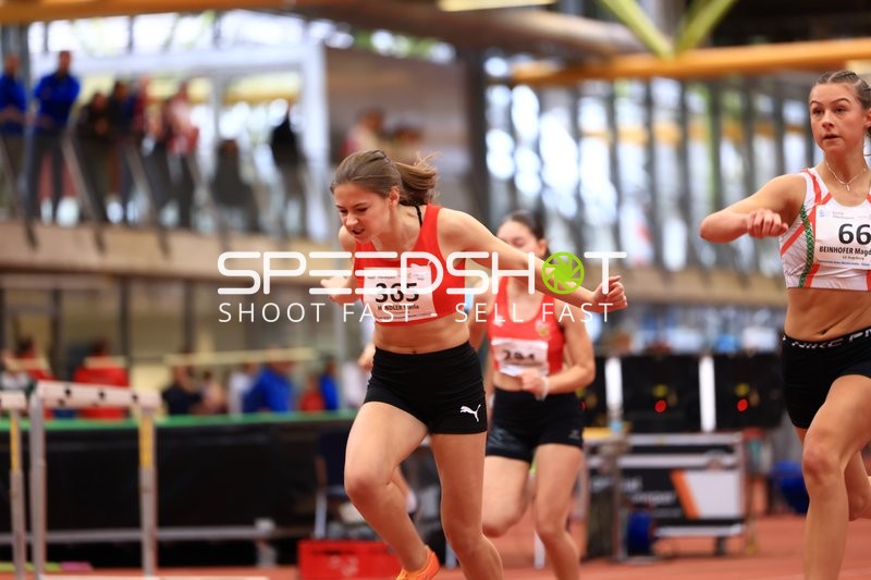 Hürdenlauf bei Südbayrischer Meisterschaft