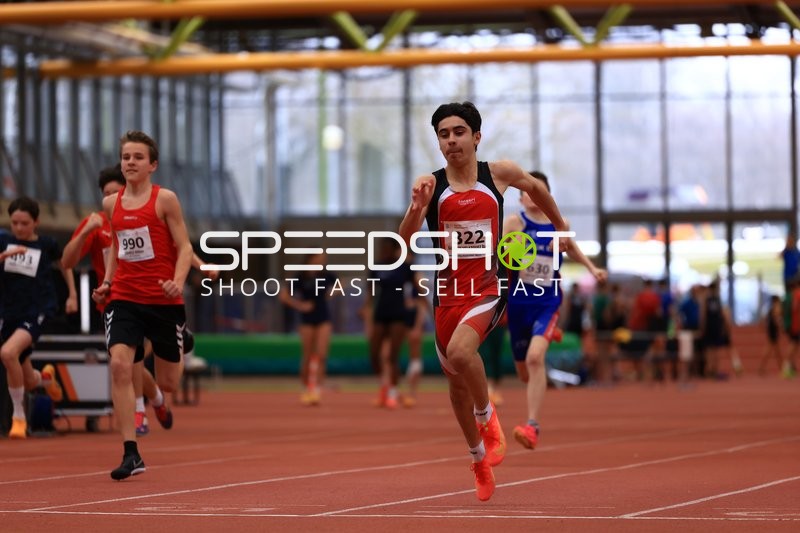 Sprint in der Werner-von-Linde-Halle