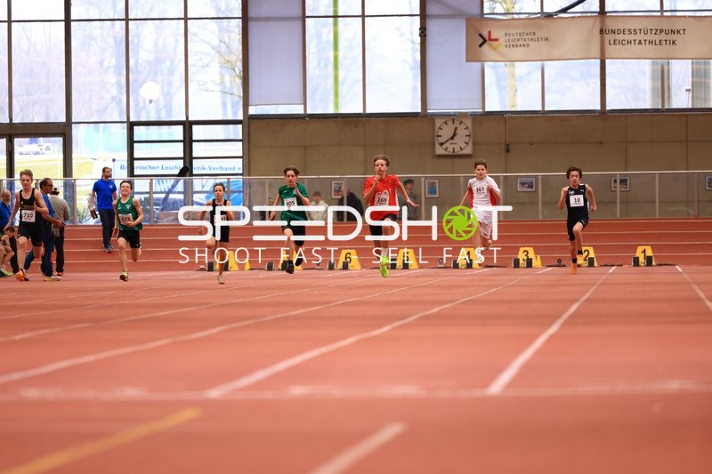 Sprint in der Werner-von-Linde-Halle