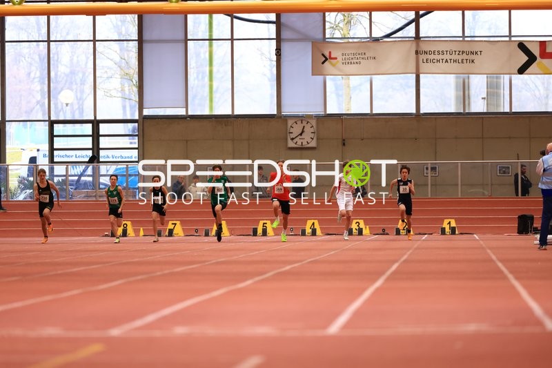 Sprint in der Werner-von-Linde-Halle