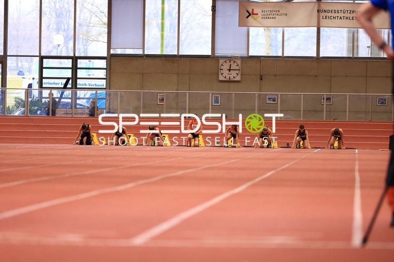 Startvorbereitung beim Sprint