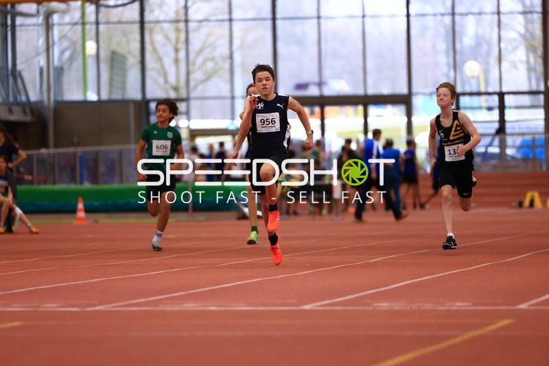 Sprint in der Werner-von-Linde-Halle