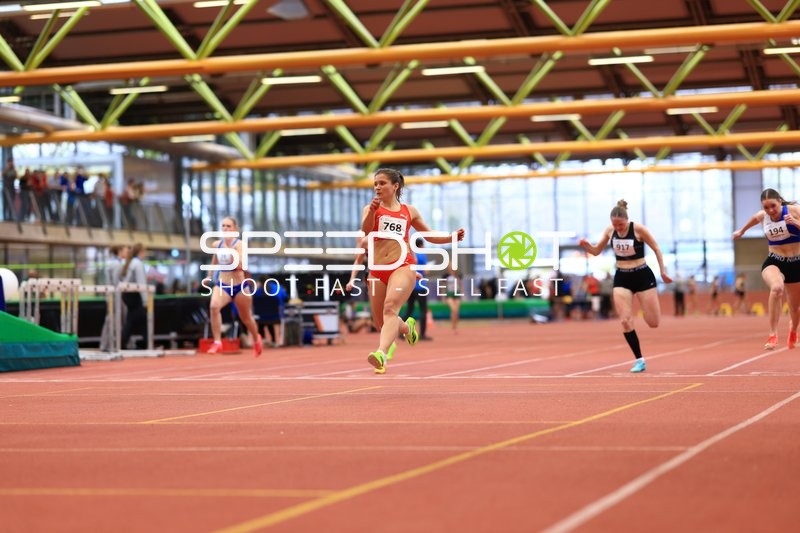 Sprint in der Werner-von-Linde-Halle