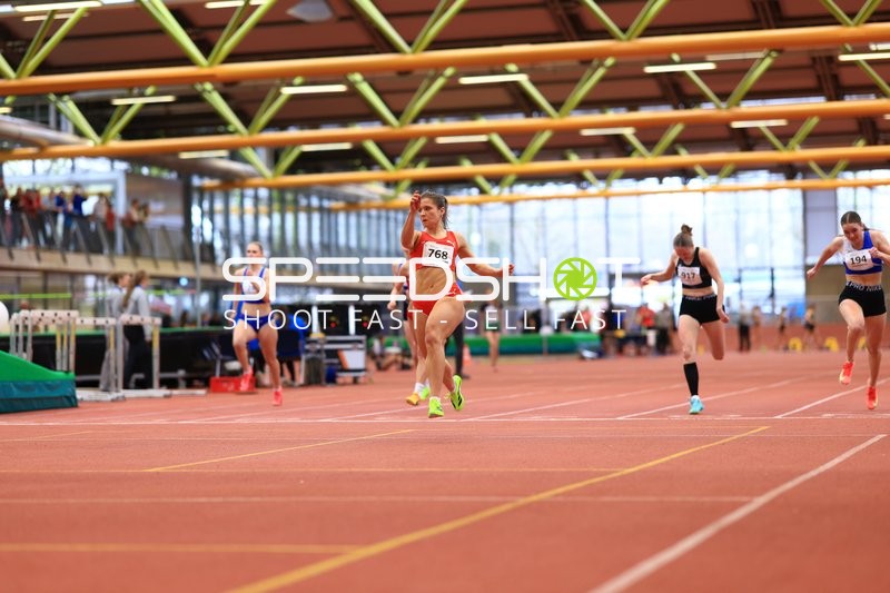 Sprint in der Werner-von-Linde-Halle