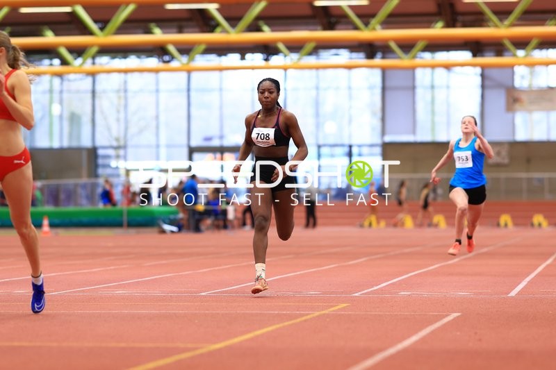 Sprint in der Werner-von-Linde-Halle