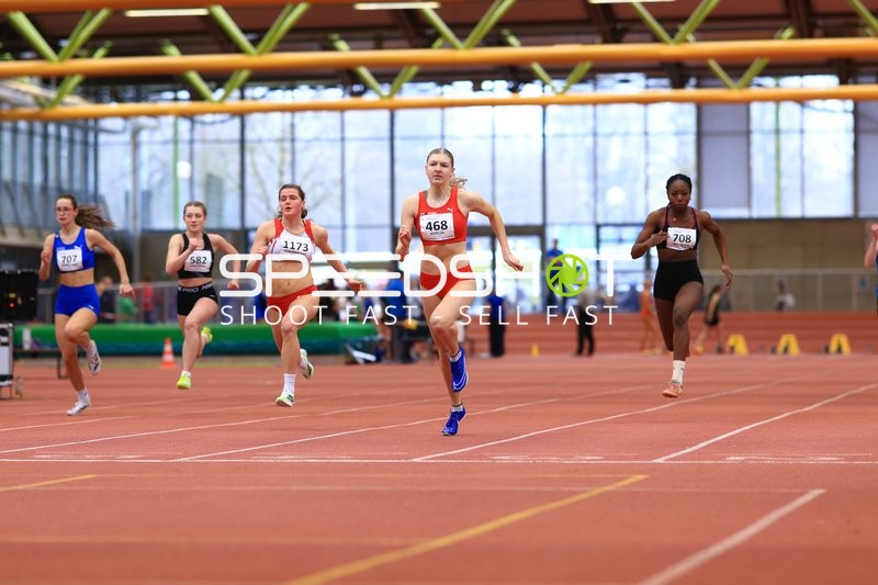 Sprint in der Werner-von-Linde-Halle