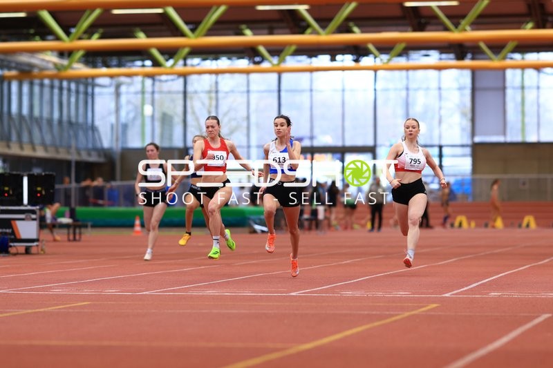 Sprint in der Werner-von-Linde-Halle