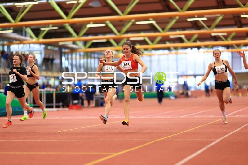 Sprint in der Werner-von-Linde-Halle