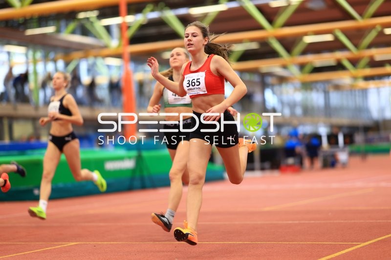 Sprint in der Werner-von-Linde-Halle