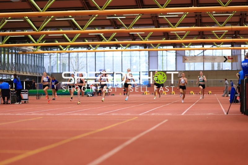 Sprinterinnen in Aktion in München