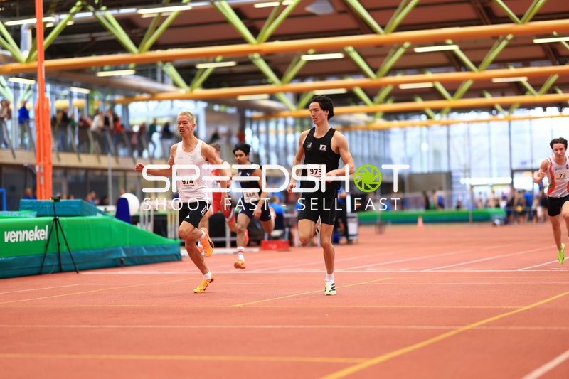 Sprint in der Werner-von-Linde-Halle