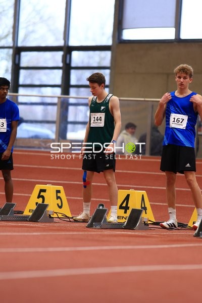 Athleten am Startblock