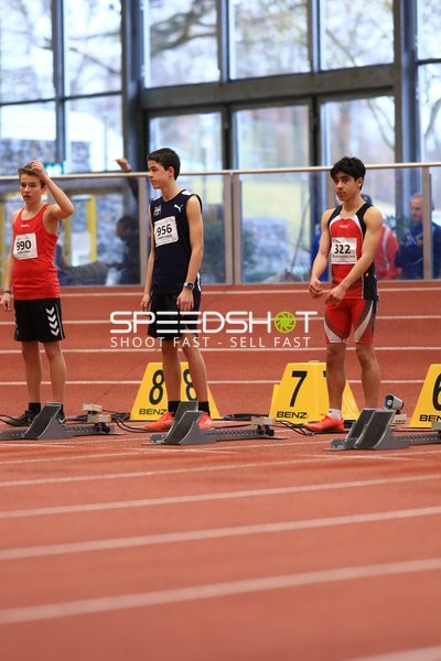 Athleten am Startblock in München