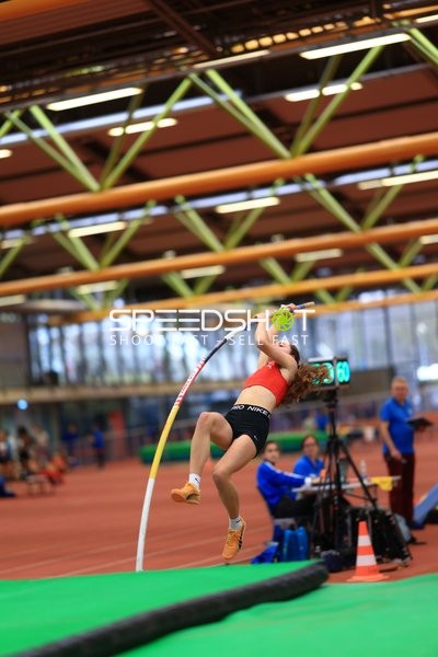 Stabhochsprung in Aktion