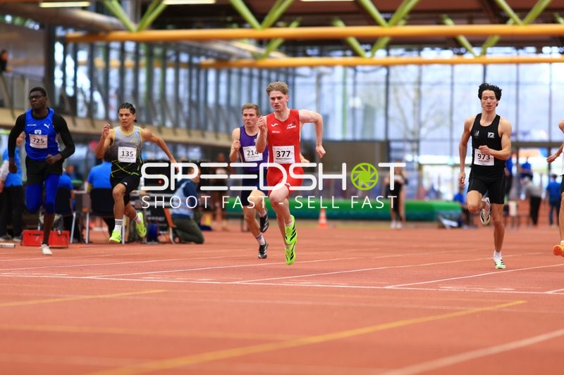Sprint in der Werner-von-Linde-Halle