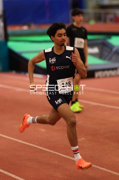 Athlet mit Startnummer 448 in Aktion