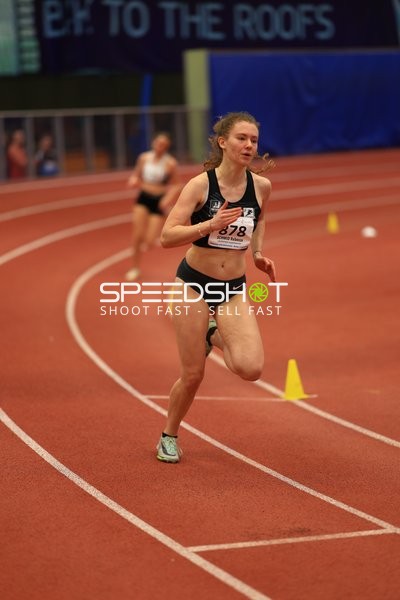 Athletin läuft in München