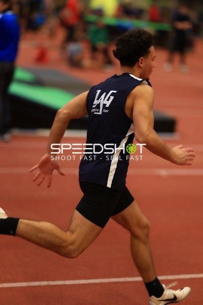 Athlet sprintet in München